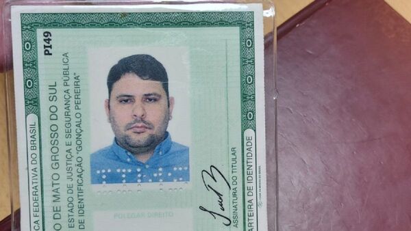 Revelan supuesto documento brasileño del presunto narco herido en Ja'umina