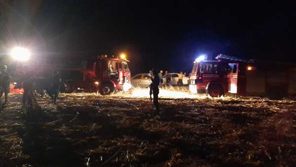 Incendio consume aprox. 100 hectáreas de producción agrícola en el límite de Fram - Encarnación