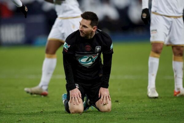 El PSG fue eliminado por el Niza en octavos