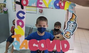 1234 niños altoparanaenses ya recibieron vacuna anticovid