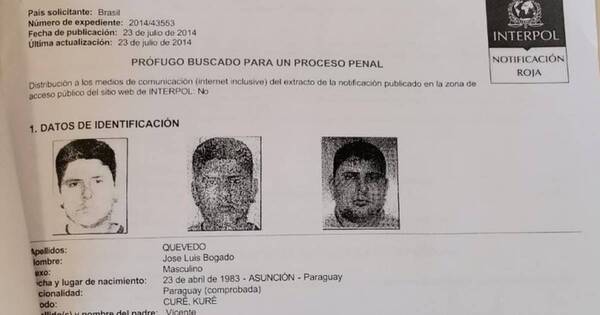 La Nación / Policía que borró orden de captura ya está a disposición de Asuntos Internos y la Fiscalía
