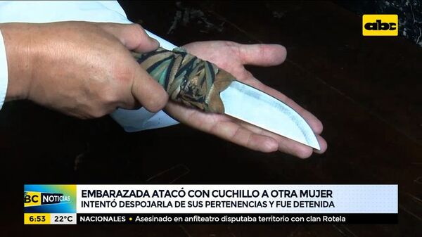 Una embarazada ataca con cuchillo a otra mujer - ABC Noticias - ABC Color