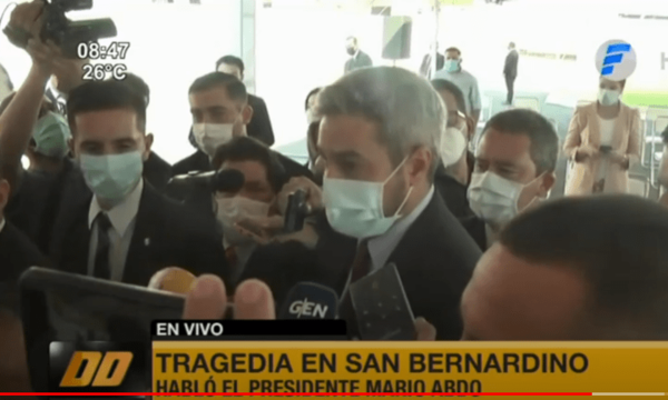 Mario Abdo: ''No voy a negar que el sicariato va continuar'' | Telefuturo