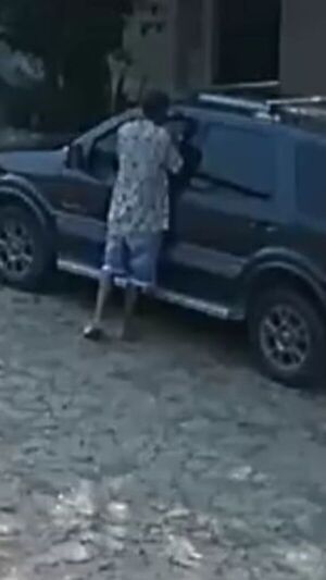Aprehenden a presunto ladrón gracias a imágenes de video en Loma Pytã - Nacionales - ABC Color