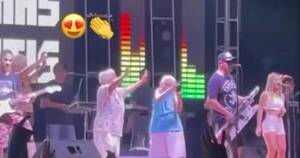 La Nación / Dos abuelitas de Itá bailaron junto a Pablito Lescano y causaron furor en las redes