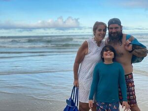 Tana Schémbori y su familia, de vacaciones en Florianópolis - Gente - ABC Color