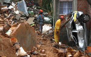 Brasil: Fuertes lluvias en San Pablo provocaron la muerte de 24 personas