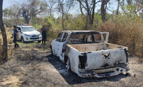 Diario HOY | Hallan camioneta incinerada en Samber: no descartan que haya sido utilizada tras tiroteo