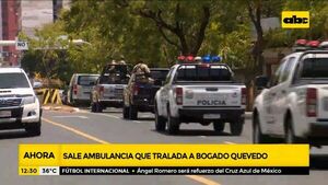 Trasladan a José Quevedo a la Agrupación Especializada - ABC Noticias - ABC Color