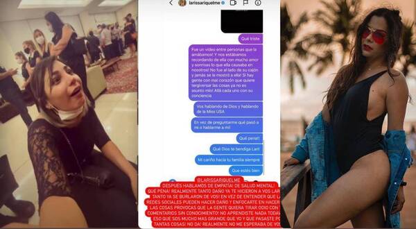 Crónica / Larissa pidió no buscar figuretear en velatorio y Jessica Servin salió a responderle