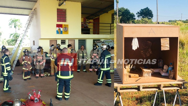 BOMBEROS DE FRANCIA INSTRUYEN A PARES DE ITAPÚA EN SAN JUAN DEL PNÁ - Itapúa Noticias