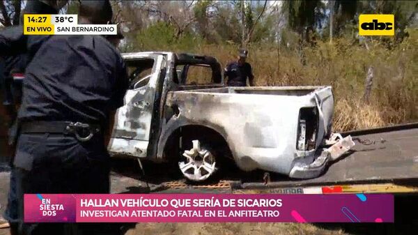 Policía traslada camioneta que sería de sicarios - Ensiestados - ABC Color