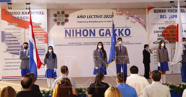 La Nación / Ayer iniciaron las clases en el colegio Nihon Gakko