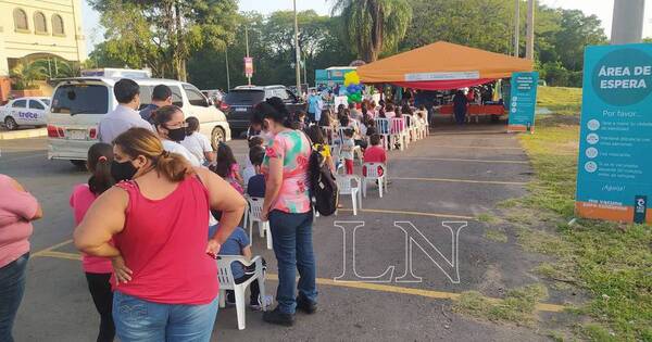 La Nación / Suman más de 28.000 niños vacunados contra el COVID-19 en Central