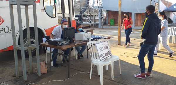 Hisopados solo se realizan en el Centro Cívico de Encarnación