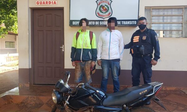 Caen dos presuntos motochorros tras persecución policial – Diario TNPRESS
