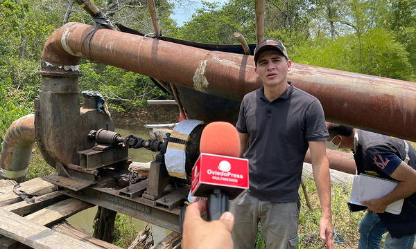 MADES reitera cese total de bombeo en el río Tebicuary y retiro de equipos de bombeo - OviedoPress