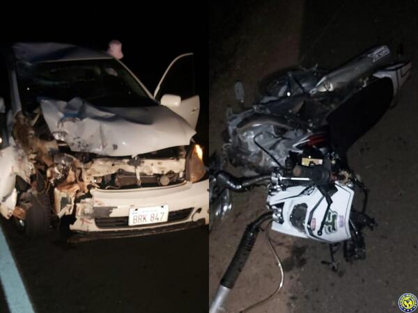 Dos motociclistas fallecen en accidentes en Luque •