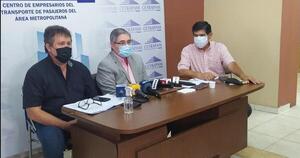 Cetrapam suspende servicio de transporte en Asunción por 10 días