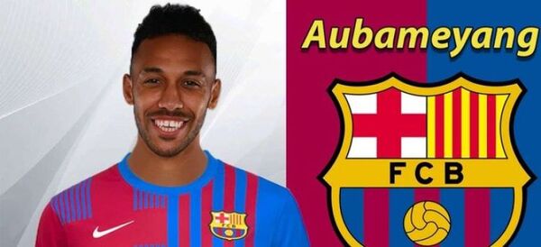 El Barcelona hace oficial el fichaje de Aubameyang hasta 2025