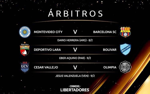 Diario HOY | Olimpia conoce al árbitro de su primer juego de la Libertadores 2022