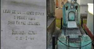 La Nación / Llamativa frase en una lápida se volvió viral en las redes sociales