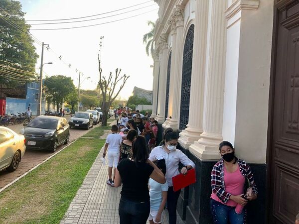 Masiva vacunación a niños en Concepción - Nacionales - ABC Color