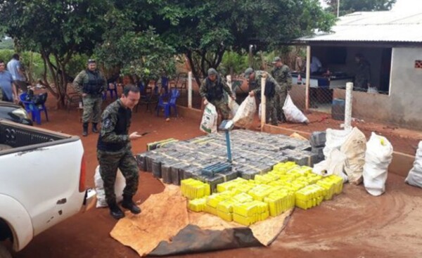 Imputan a dueño de vivienda donde requisaron 1.800 kilos de marihuana