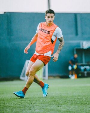 Danilo Santacruz, uno de los “refuerzos” albos de la temporada - Fútbol - ABC Color