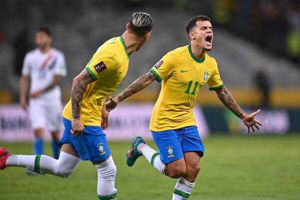 Brasil, sin despeinarse, golea a Paraguay