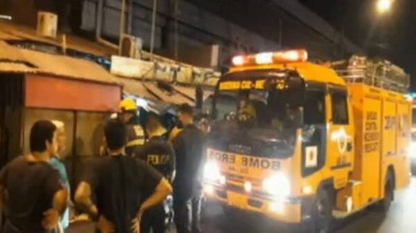 Crónica / Feroz susto: Mercado 4 hendy esta madrugada
