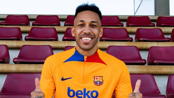 Aubameyang: "Espero jugar muchos años en el Barça"