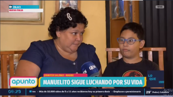 Diario HOY | Manuelito debe someterse a otra cirugía en Argentina y su madre apela a la solidaridad