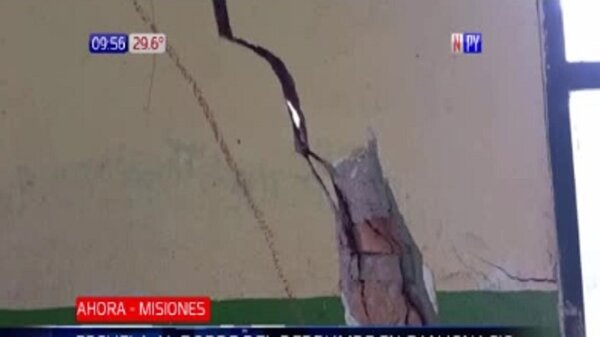 Escuela se cae a pedazos en San Ignacio | Noticias Paraguay