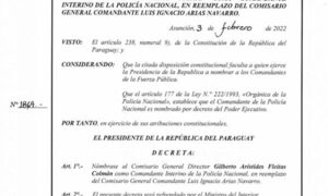 Cambian a comandante de la Policía