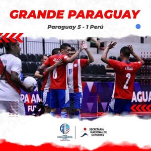 CONMEBOL Copa América: La Albirroja de Fútsal FIFA venció 5-1 a Perú - ADN Digital
