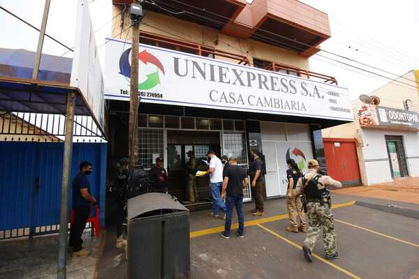 La organización criminal disfrazada de casa de cambios