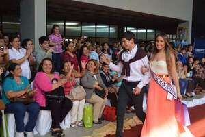 Miss Asunción Canela Auadre, 18 añitos, favorita en el certamen Miss Paraguay 2016.
