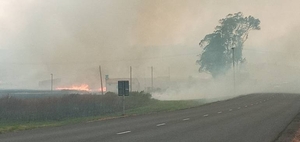 Diario HOY | Voraz incendio de más de 100 hectáreas en Quiindy