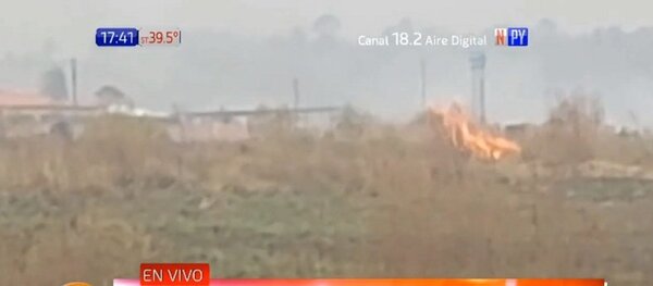 Incendio de gran magnitud arrasa con viviendas en Quiindy | Noticias Paraguay