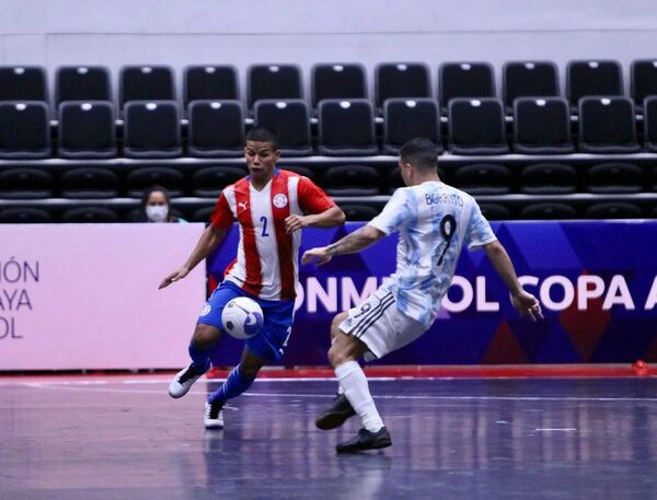 Paraguay contra Colombia en semifinales por la Conmebol Copa América de futsal - Polideportivo - ABC Color