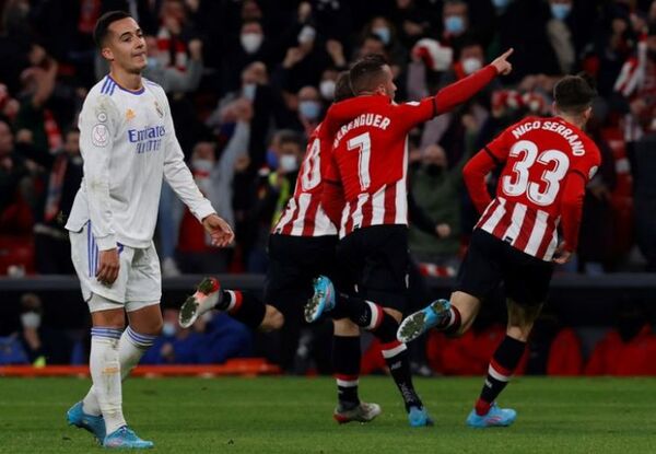 Athletic Club elimina al Real Madrid y avanza a semifinales