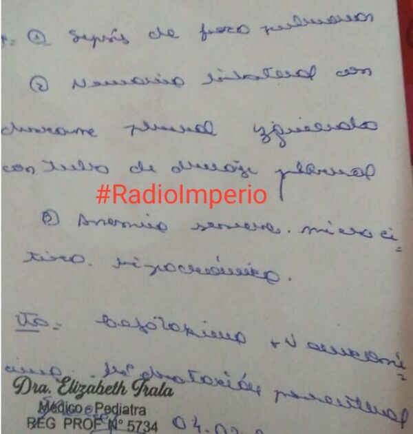 No supieron diagnosticar a bebé que estaba con neumonía