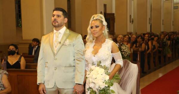 La Nación / La boda del intendente de Asunción, Óscar Nenecho Rodríguez y Lizarella Valiente