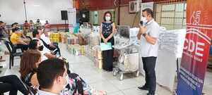 Comisión profestejos entrega equipos médicos reparados e insumos de limpiezas al HRCDE - La Clave