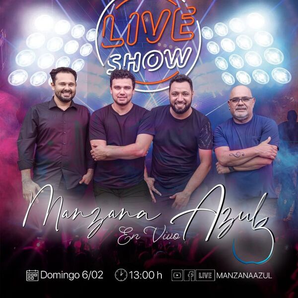 Manzana Azul inaugura canal de YouTube y Facebook con un Show en Vivo
