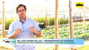 ABC RURAL: Syngenta y Nutrivet presentes en Hortipar - ABC Rural - ABC Color