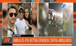 Familia de "Vita" Aranda reitera denuncia contra ambulancia | Telefuturo