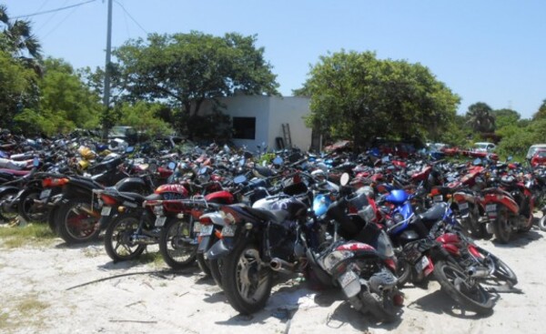 Emplazan 30 días a infractores para retirar sus motocicletas