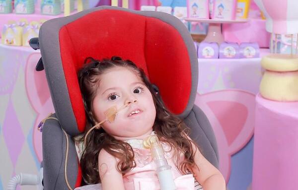 ¡Bianquita cumplió tres años y lo celebró con una fiestita!